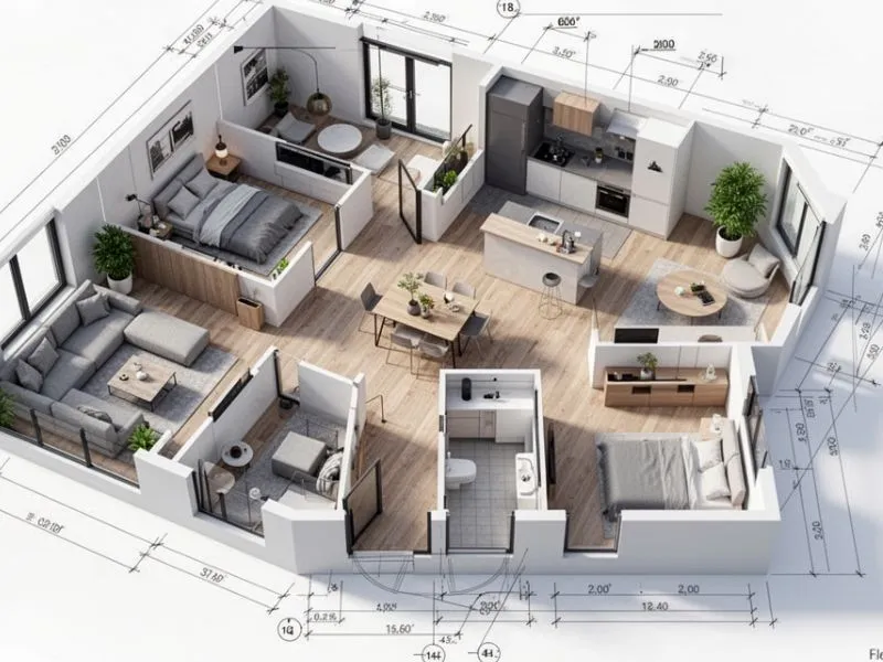 Grundriss & Raumstruktur