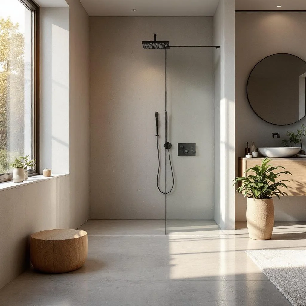 Badsanierung in Rüsselsheim am Main mit bodengleicher Dusche