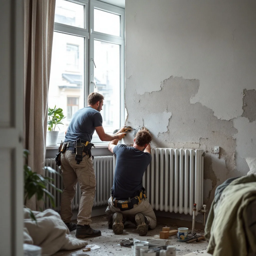 Heizkörper-Austausch im Altbau im Rhein-Main-Gebiet
