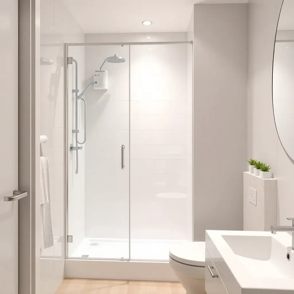 Kleines Bad mit Dusche modernisieren