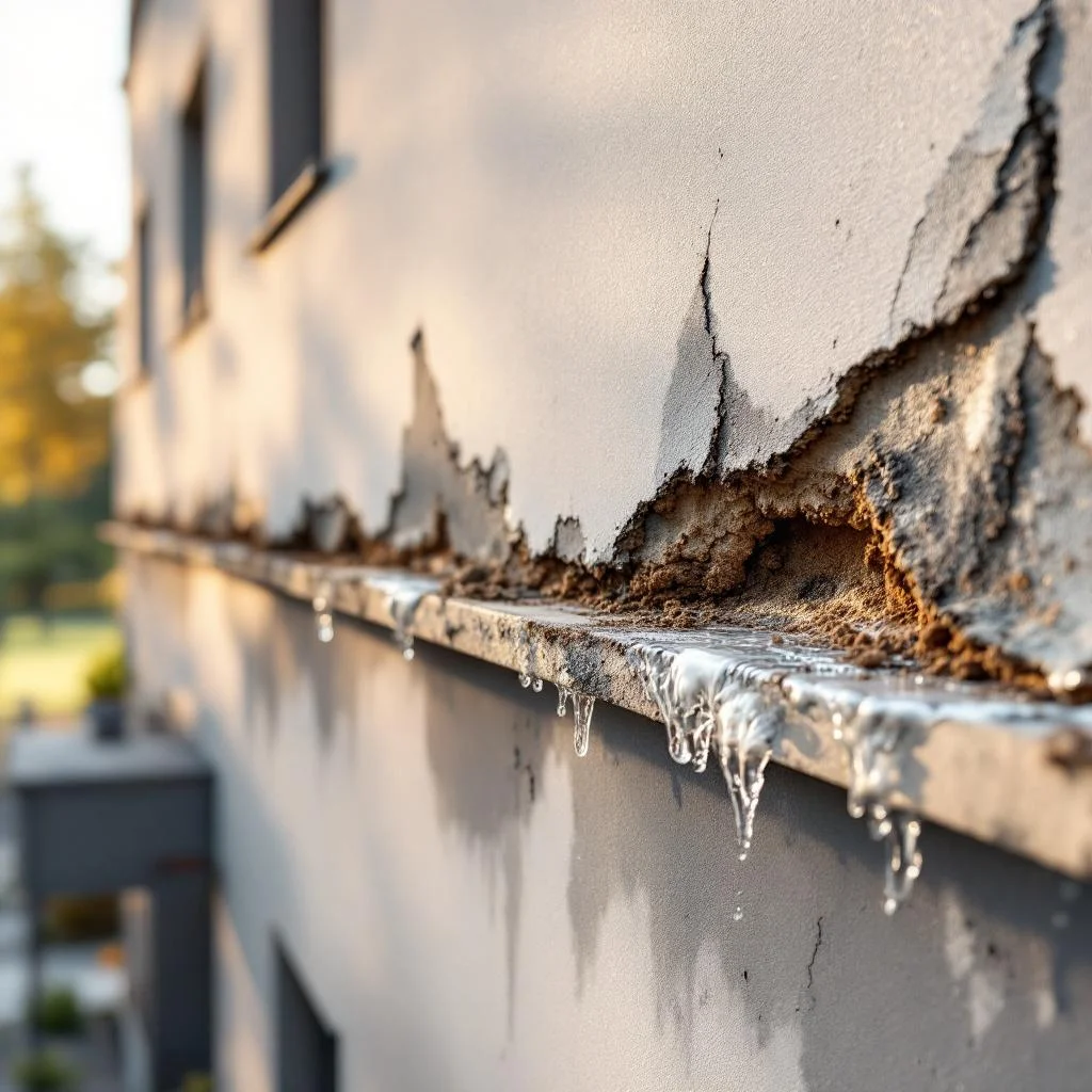 Schimmel an Außenwand und Wärmebrücke vor Sanierung prüfen