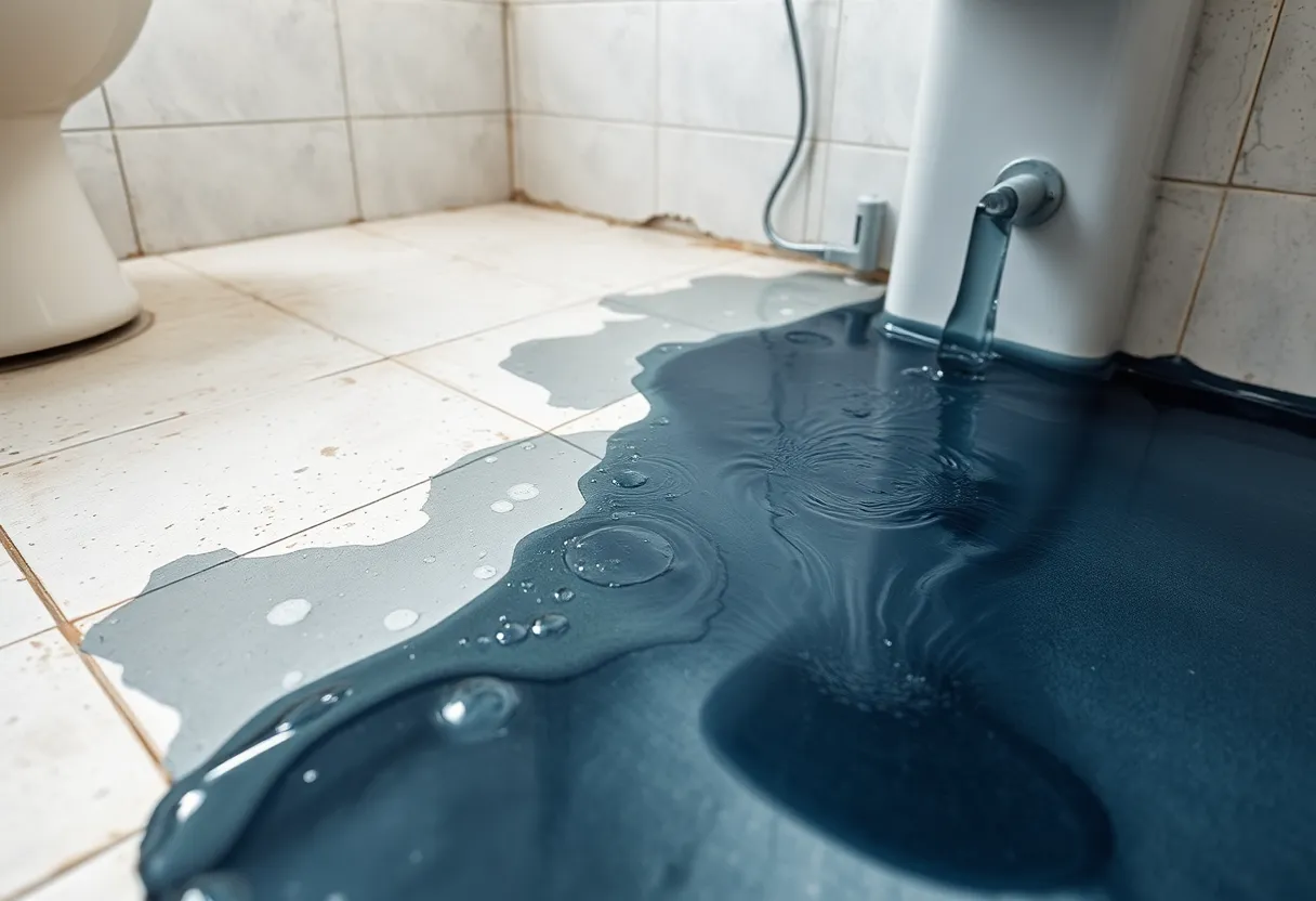 Schnelle Hilfe bei Wasserschäden, Rohrbruch oder Feuchtigkeit im Bad