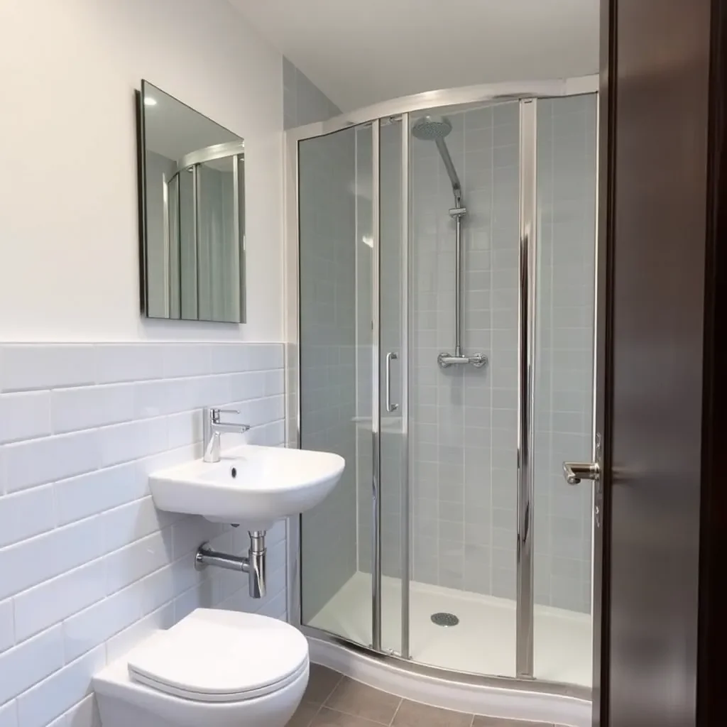 5 m² Badezimmer in Offenbach neu gestaltet
