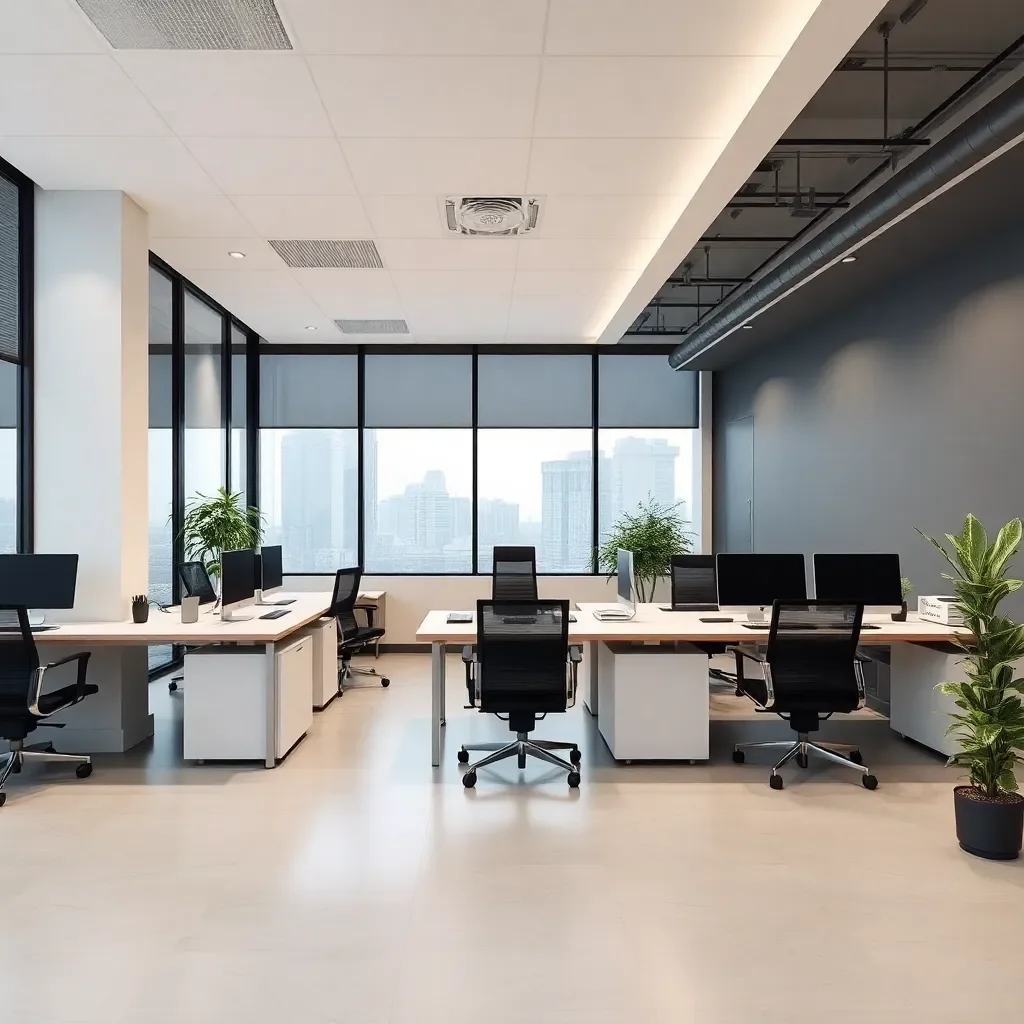 Modernisierung von 70 m² Bürofläche in Offenbach